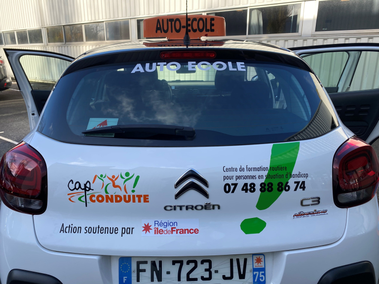 Cap Devant ! inaugure Cap conduite Paralysie Cérébrale France